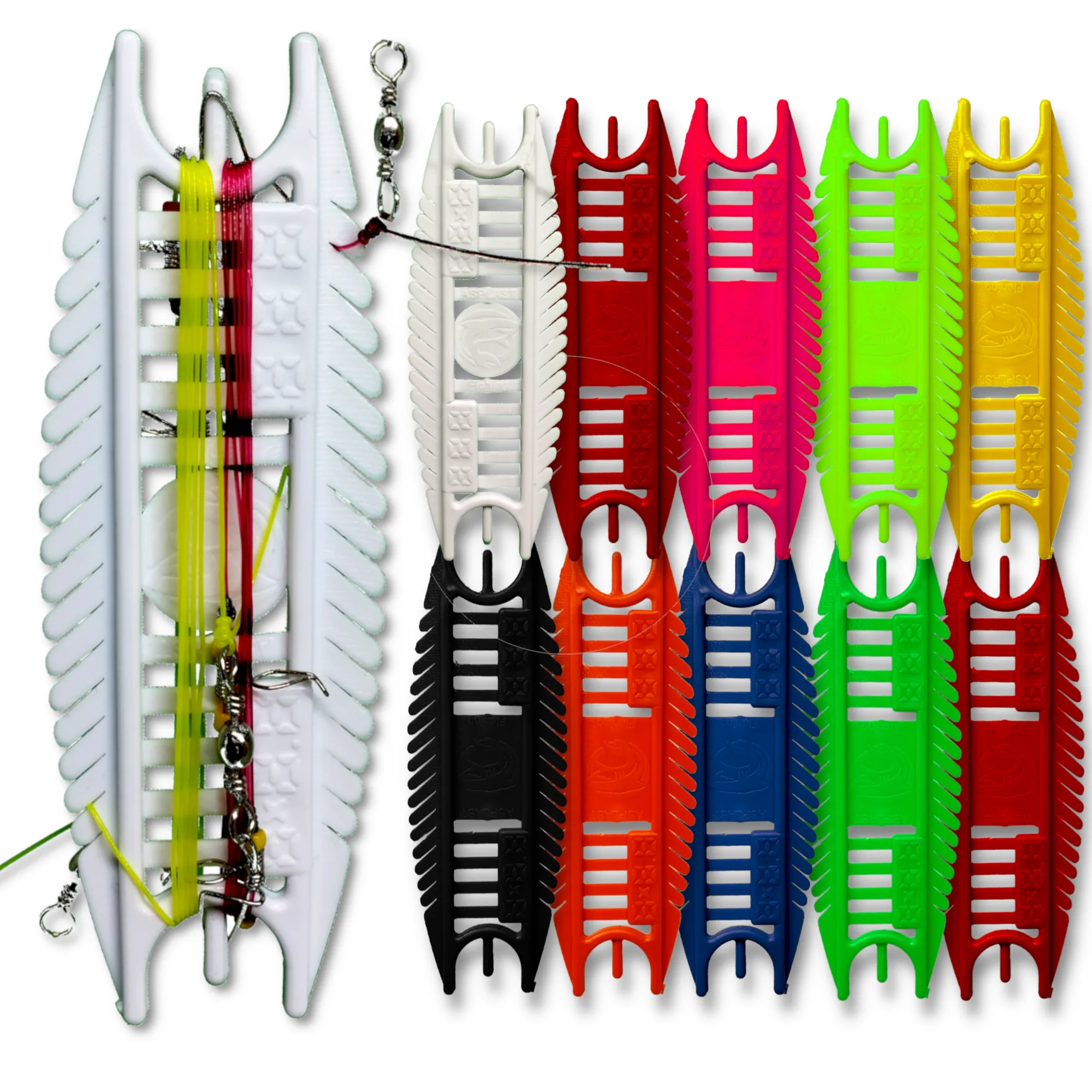 Kit 10 Porta Chicote Espinha de Peixe Asplast