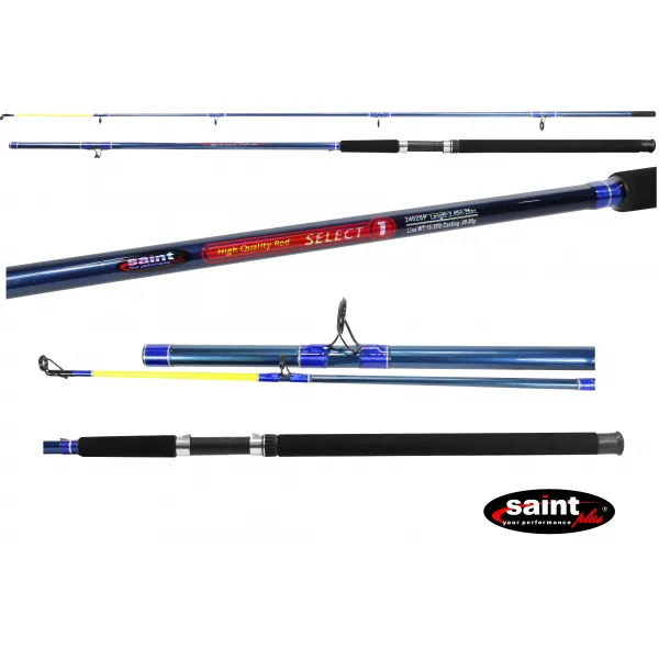Vara molinete Saint Plus Select I 2102-SP - 7'0" (2,10 m) - 15 a 30 Lbs