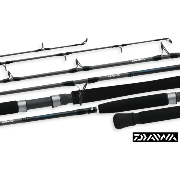 Vara Carretilha DAIWA SALTIST JIGGING STJ XH 5'9'' (1,75m) Lure 100-200g - 55 a 120 LBS