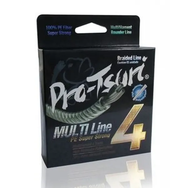 Linha multifilamento Pro-Tsuri 4X - 0,22 mm - 20 lbs - 137 m - Green