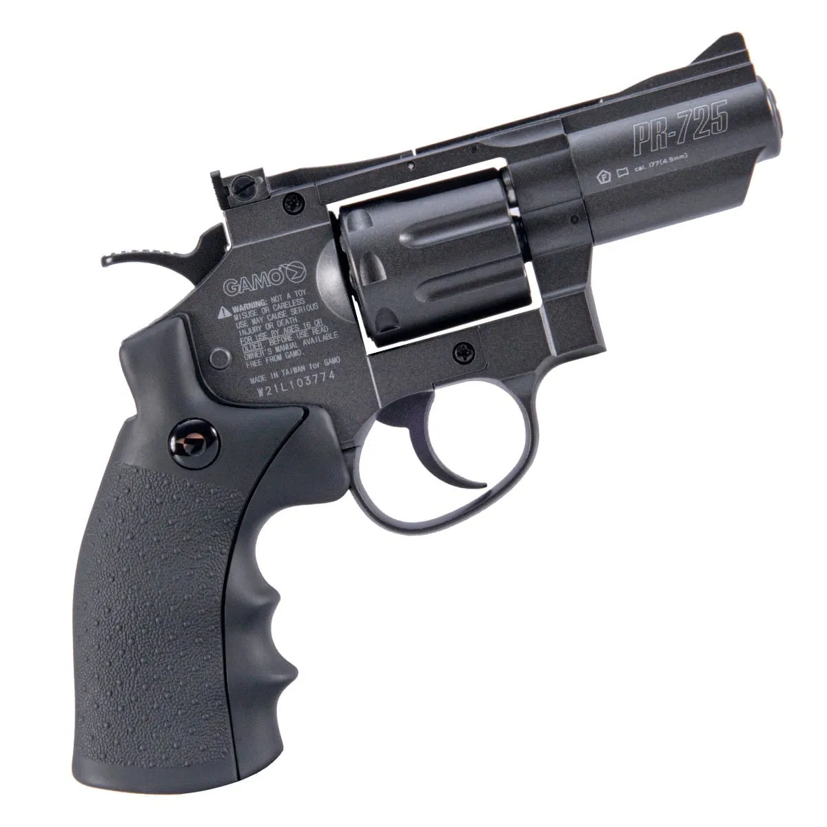Revólver de Pressão a Gás CO2 PR-725 4.5mm - Gamo