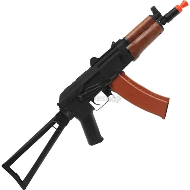 Rifle AEG Airsoft Kalashnikov AKS 74 U Full Metal Cal. 6mm - Cyber Gun