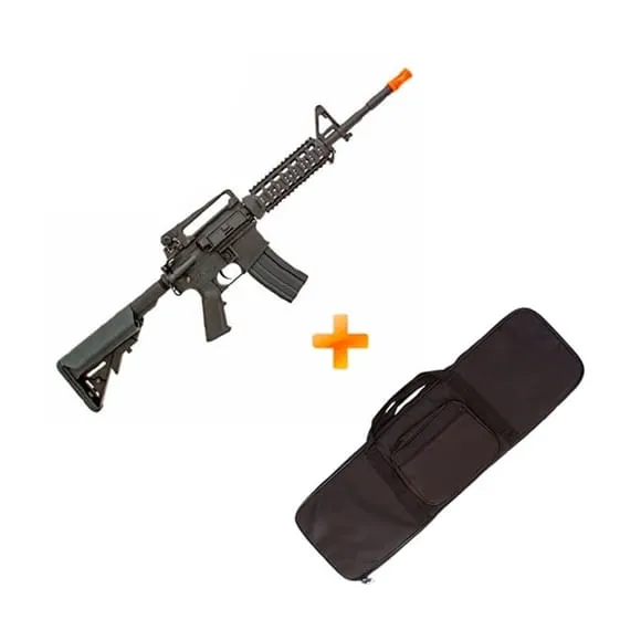 Rifle de Airsoft CYMA AEG M4 A1 CM013 Black + Capa