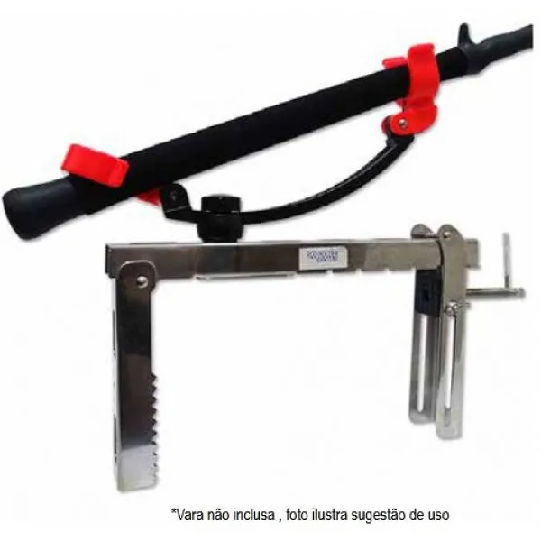 Suporte de Borda V-Fox Para Pesca Embarcada