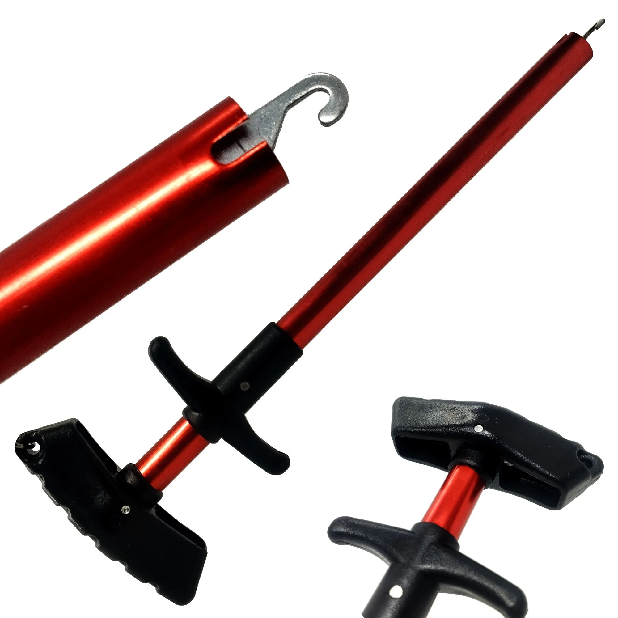 Saca Anzol Automático de Alumínio Tomi