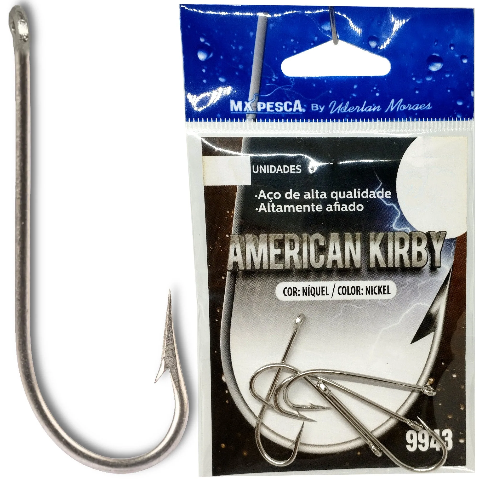 Anzol American Kirby 9943 - MX Pesca