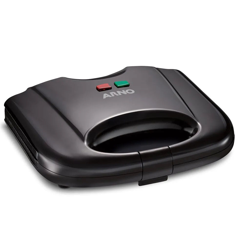 Sanduicheira Grill Arno SACB Antiaderente Preta 700W
