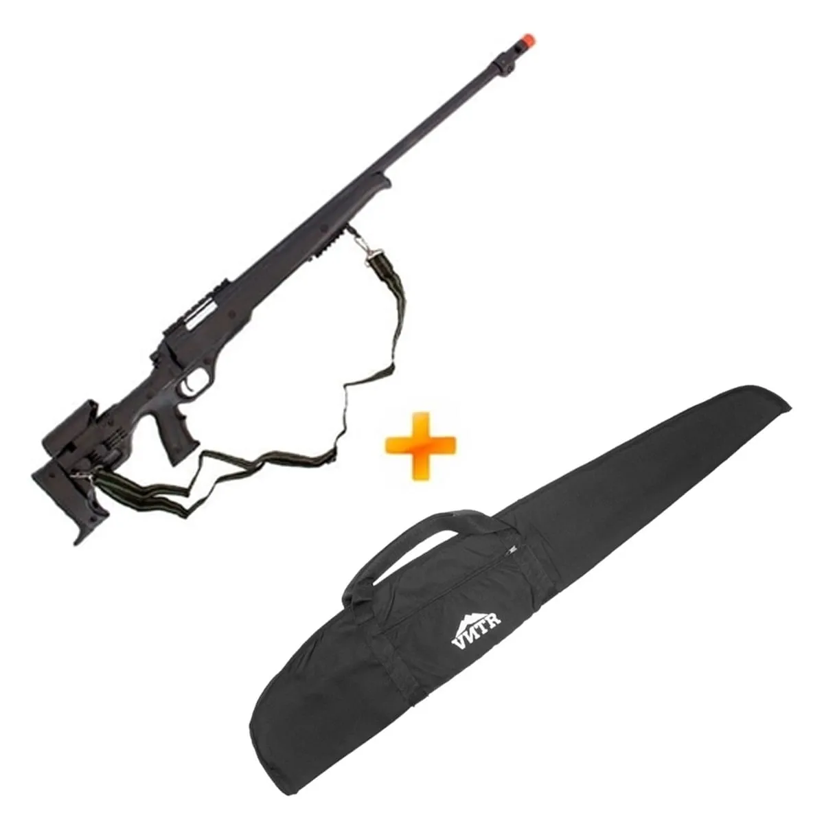 Sniper de Airsoft MB-11A Spring + Capa