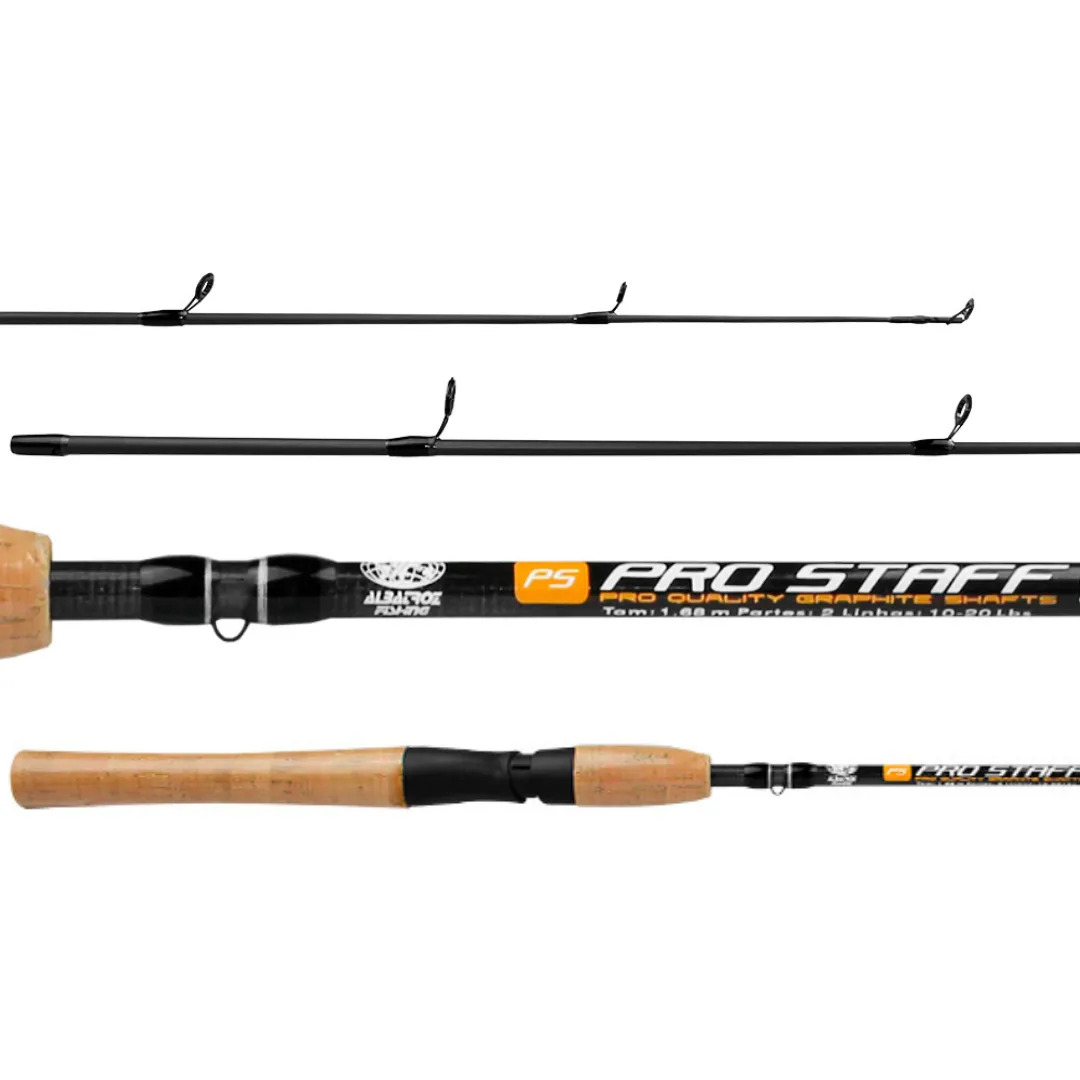 Vara Albatroz Pro Staff 5'6" (1,68m) 17lb - 02 Partes para Carretilha