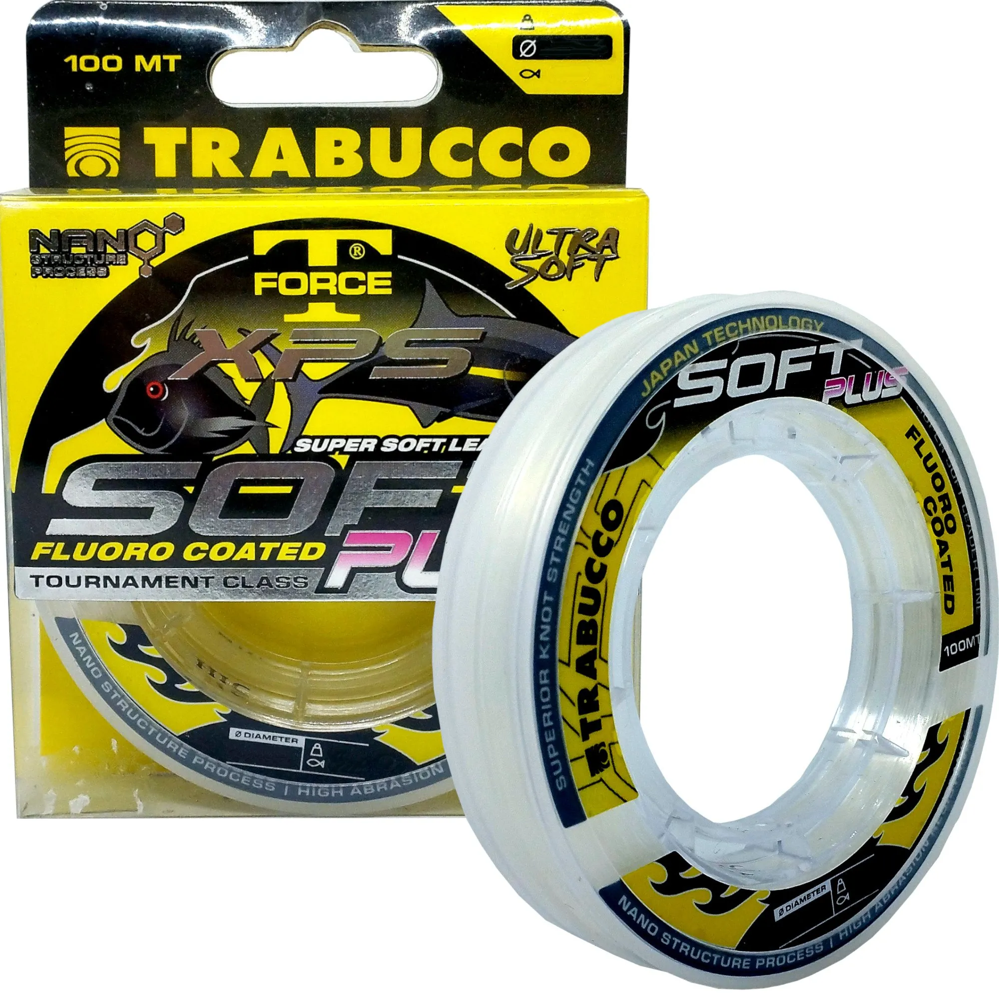 Leader Fluoro Coated Trabucco T-Force XPS Soft Plus 100m