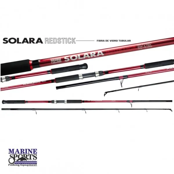 Vara Marine Sports SOLARA REDSTICK SR-2702MH - 2,70 metros - 12-25 LBS "Lançamento"