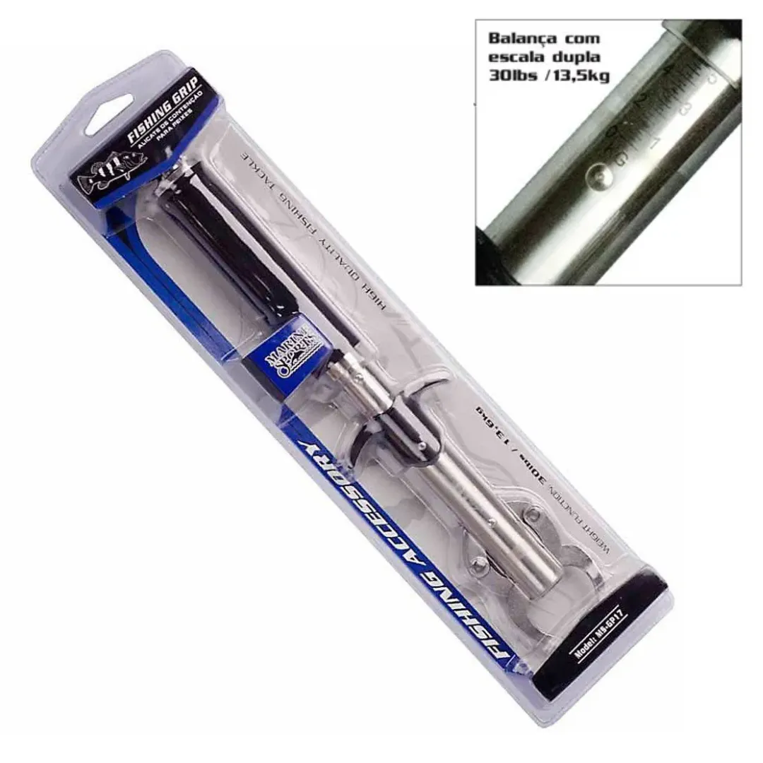 Alicate Marine Sports de Contenção Fishing Grip MS-GP17 com balança