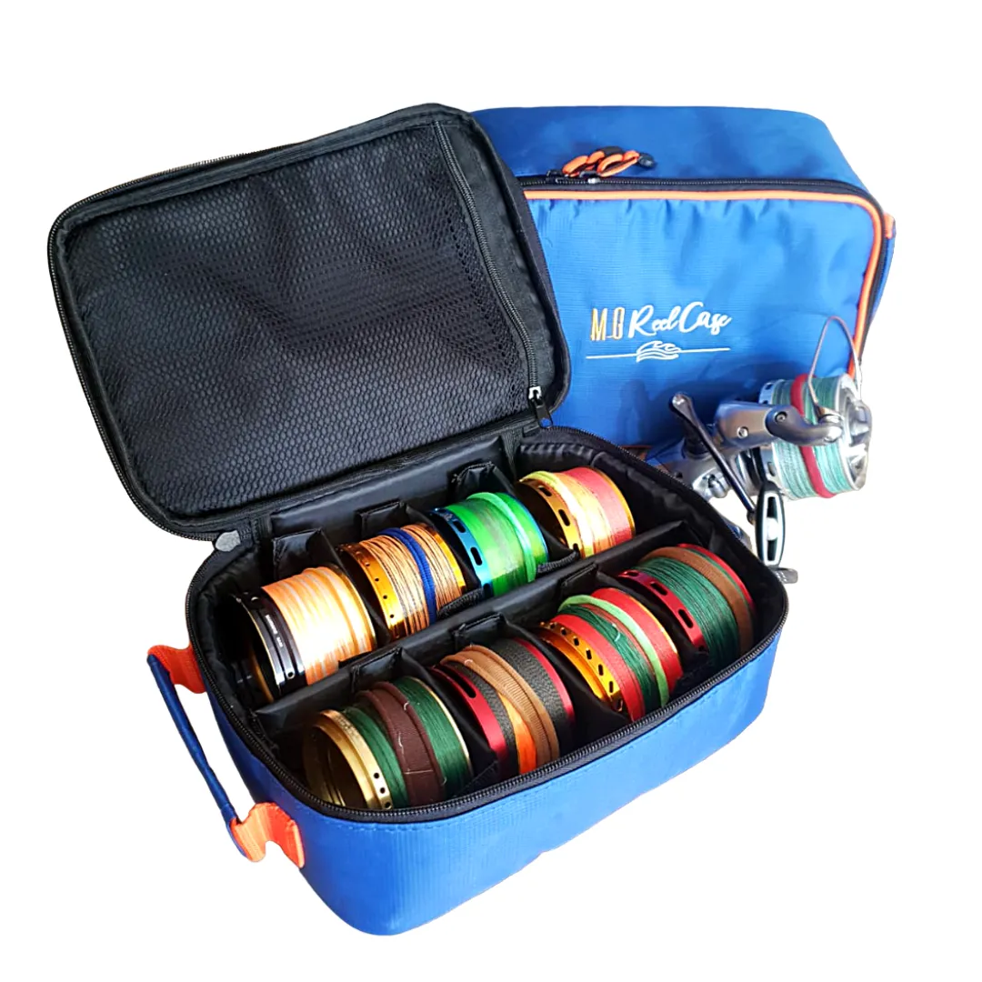 Bolsa Reel Case Porta Carretel MG - Azul