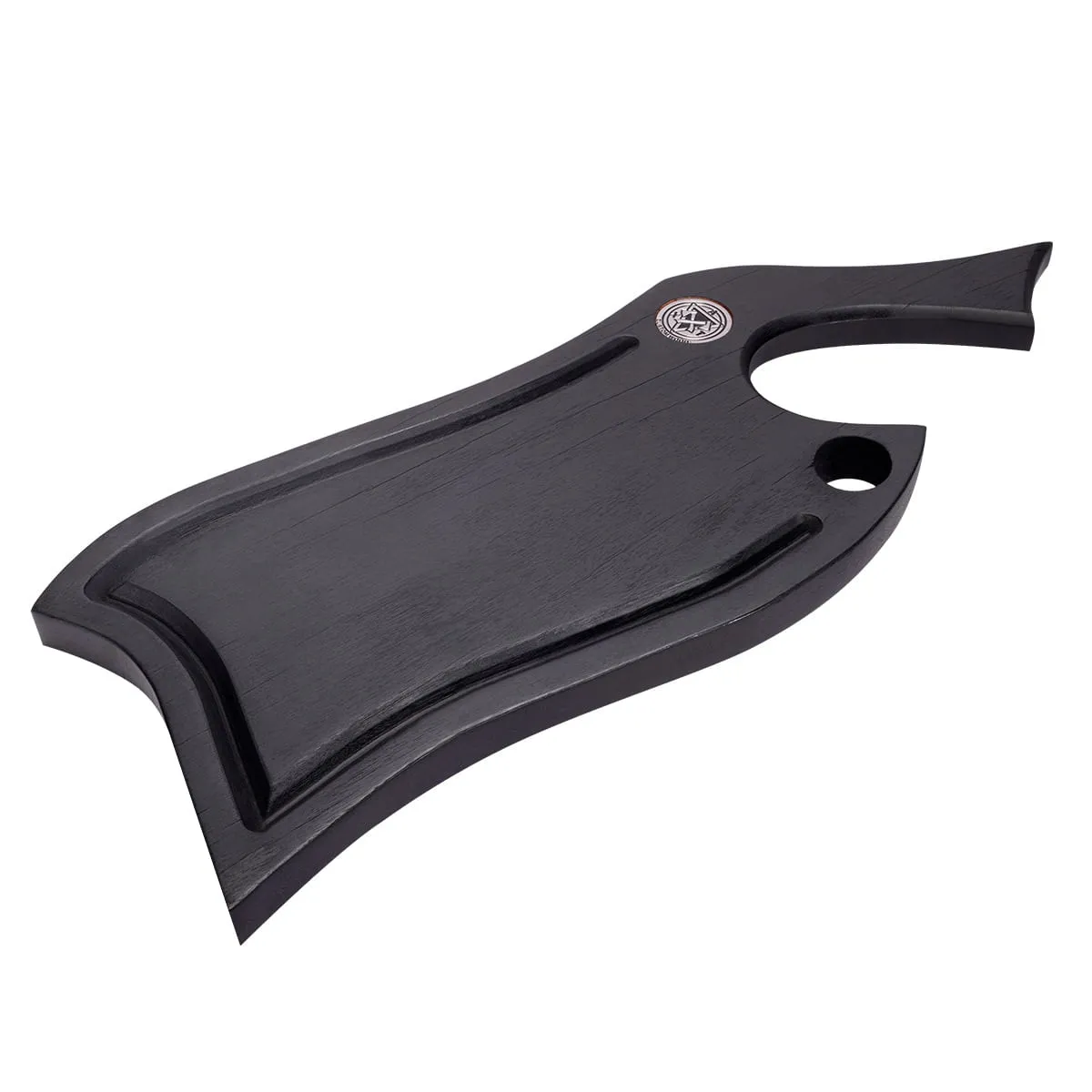Tábua de Carne Artesanal Uruk Black - AXT WOOD