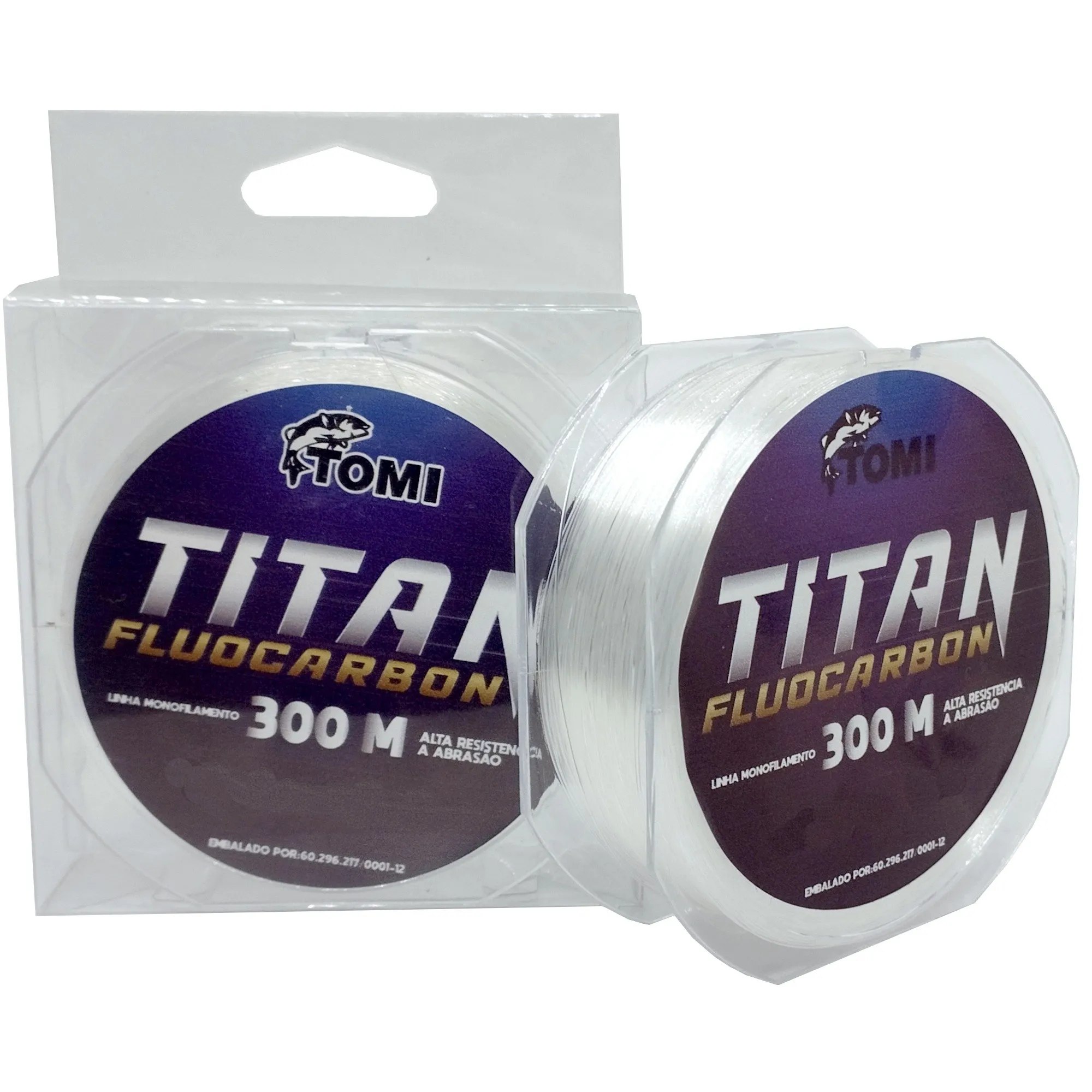 Linha Fluorcarbon Titan Tomi 300m