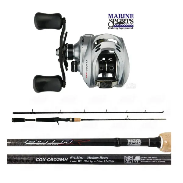 Conjunto Marine Sports: TITAN GTO 12000 SHIL + Vara CORSA Cox C602
