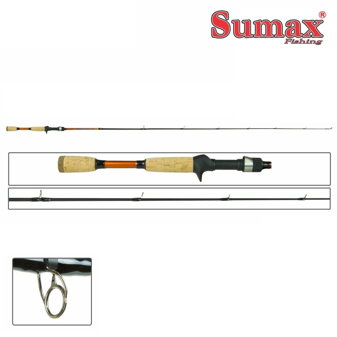 Vara para carretilha Sumax Amazon Cast 6'0" (1,80m) 25 Lbs SAC-60H