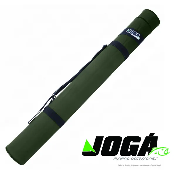 Tubo Porta Varas Jogá - Rígido - 1,70 m - Verde - Proteção extra p/ suas varas