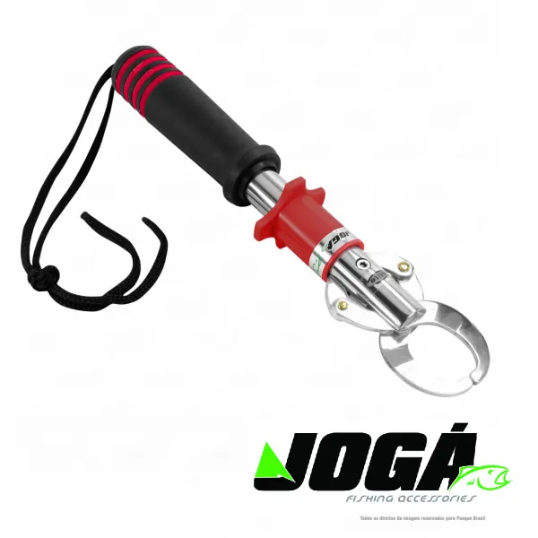 Alicate Pega Peixe Alumínio Jogá - até 21 kg - Vermelho