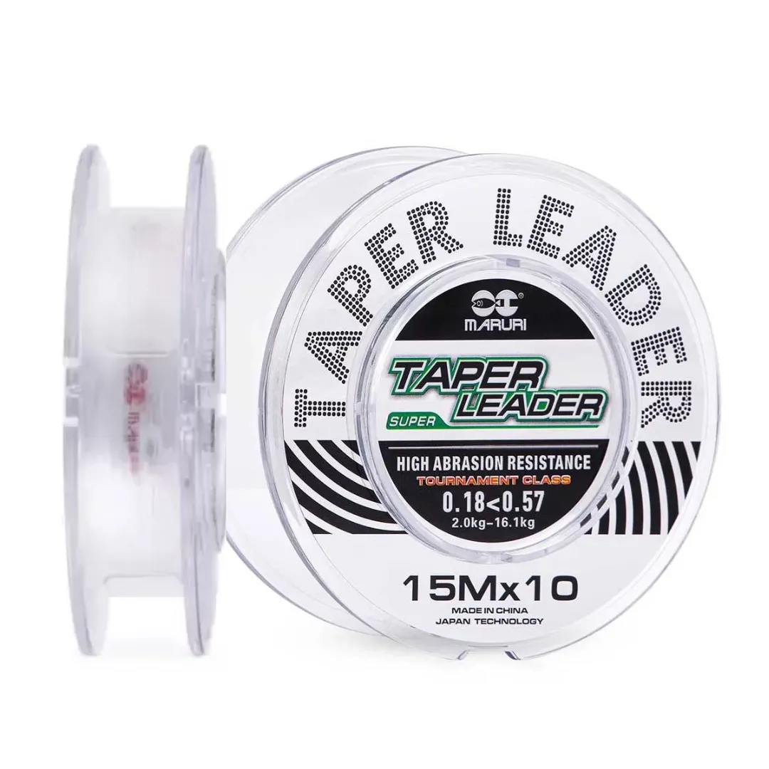 Arranque Cônico Progressivo Maruri Clear - Taper Leader - 10un. X 15m